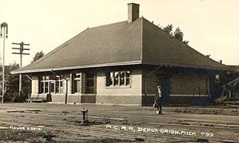 Lake Orion MI MCRR Depot